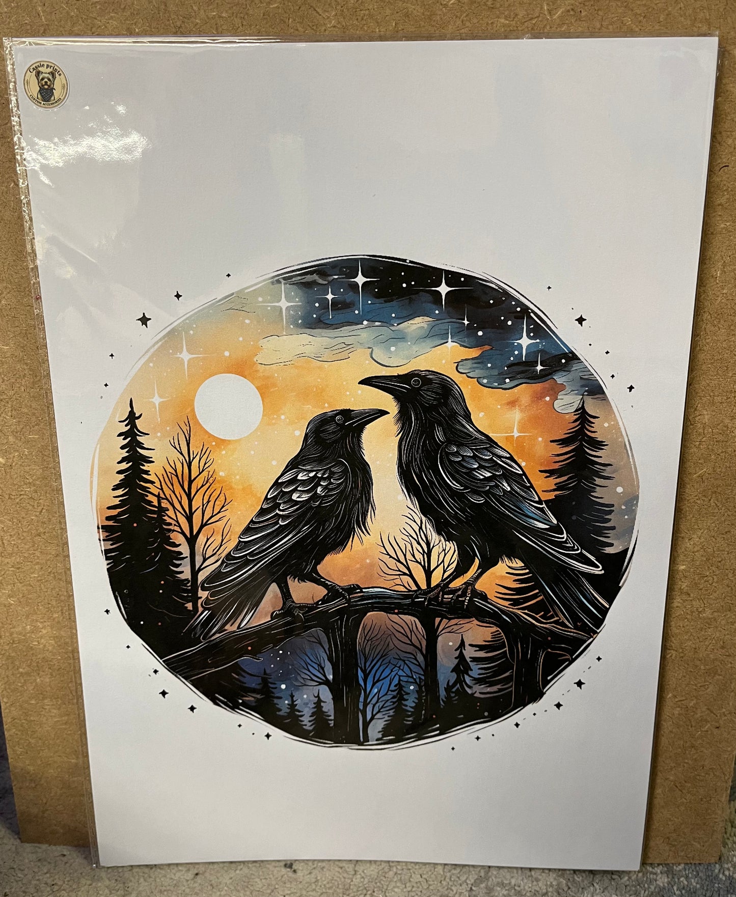 Crow prints