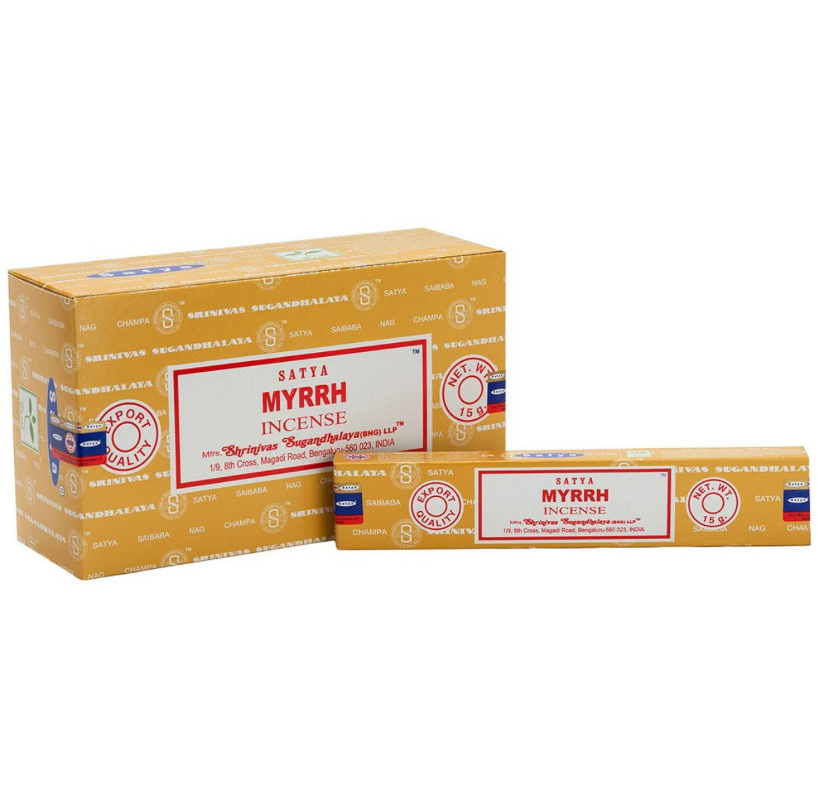 Satya myrrh incense