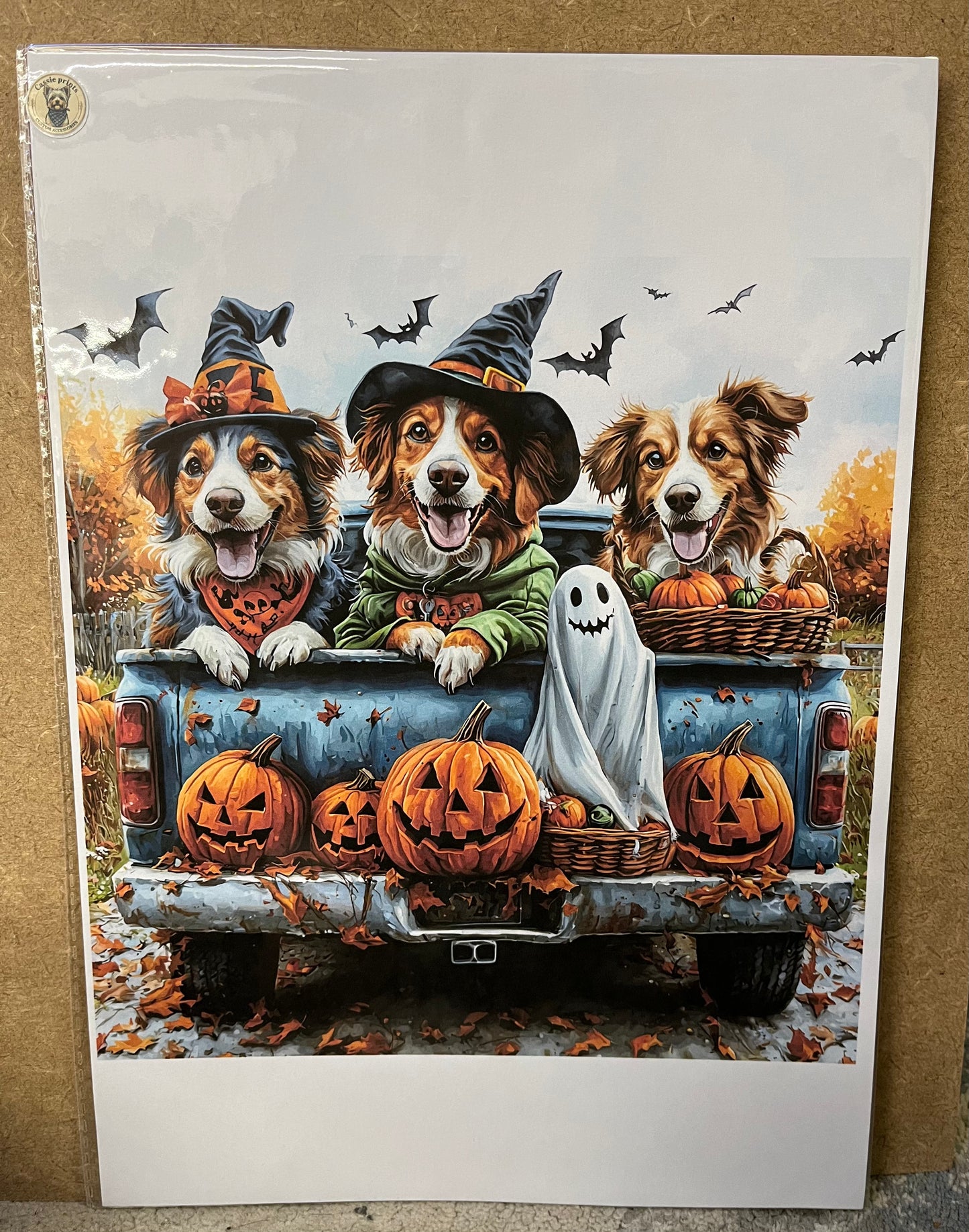 Dog Halloween prints