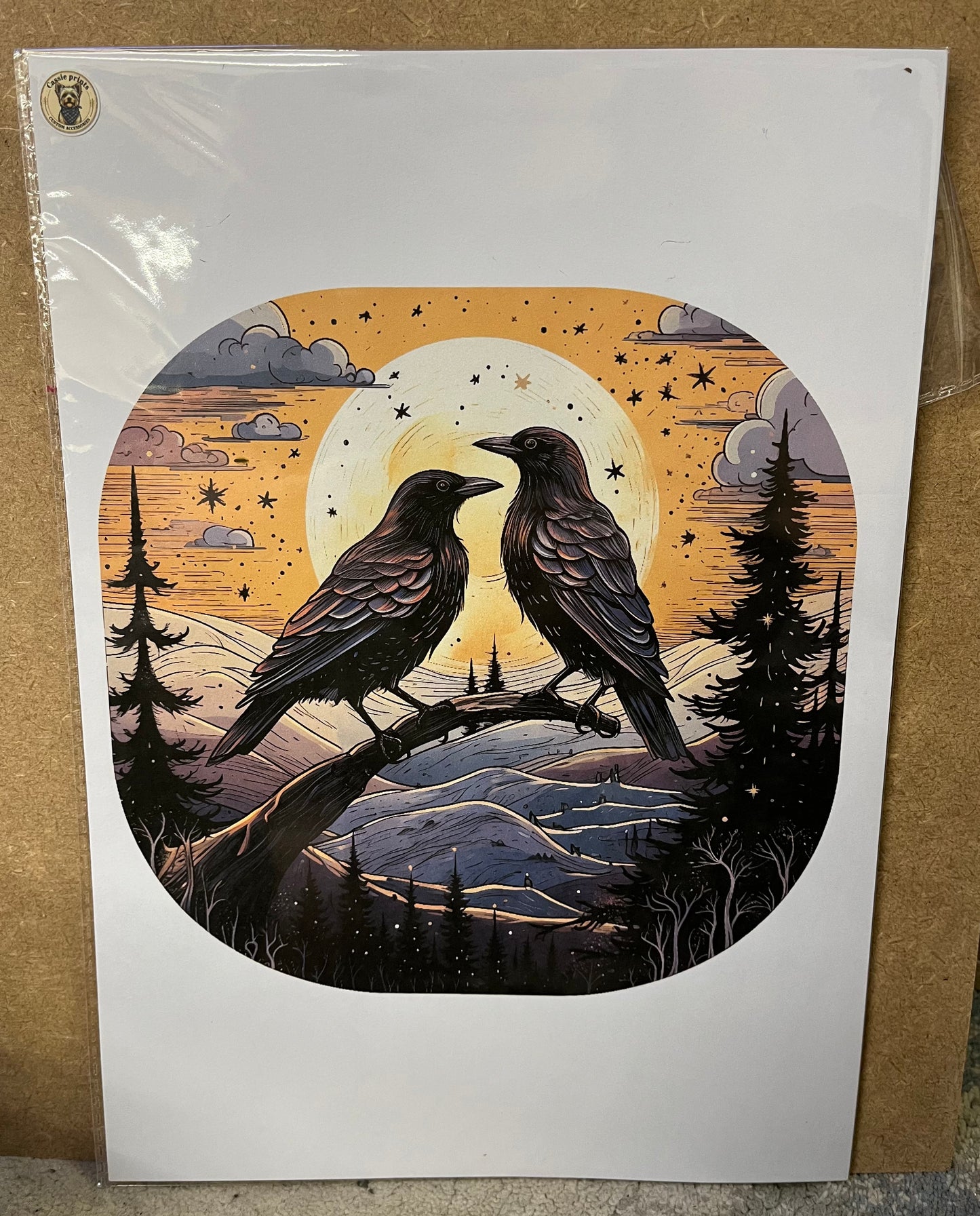 Crow prints