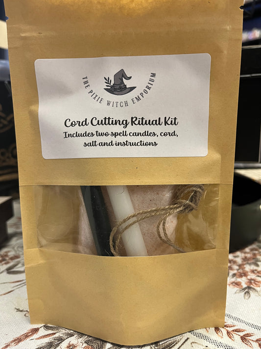 Cord cutting ritual kit
