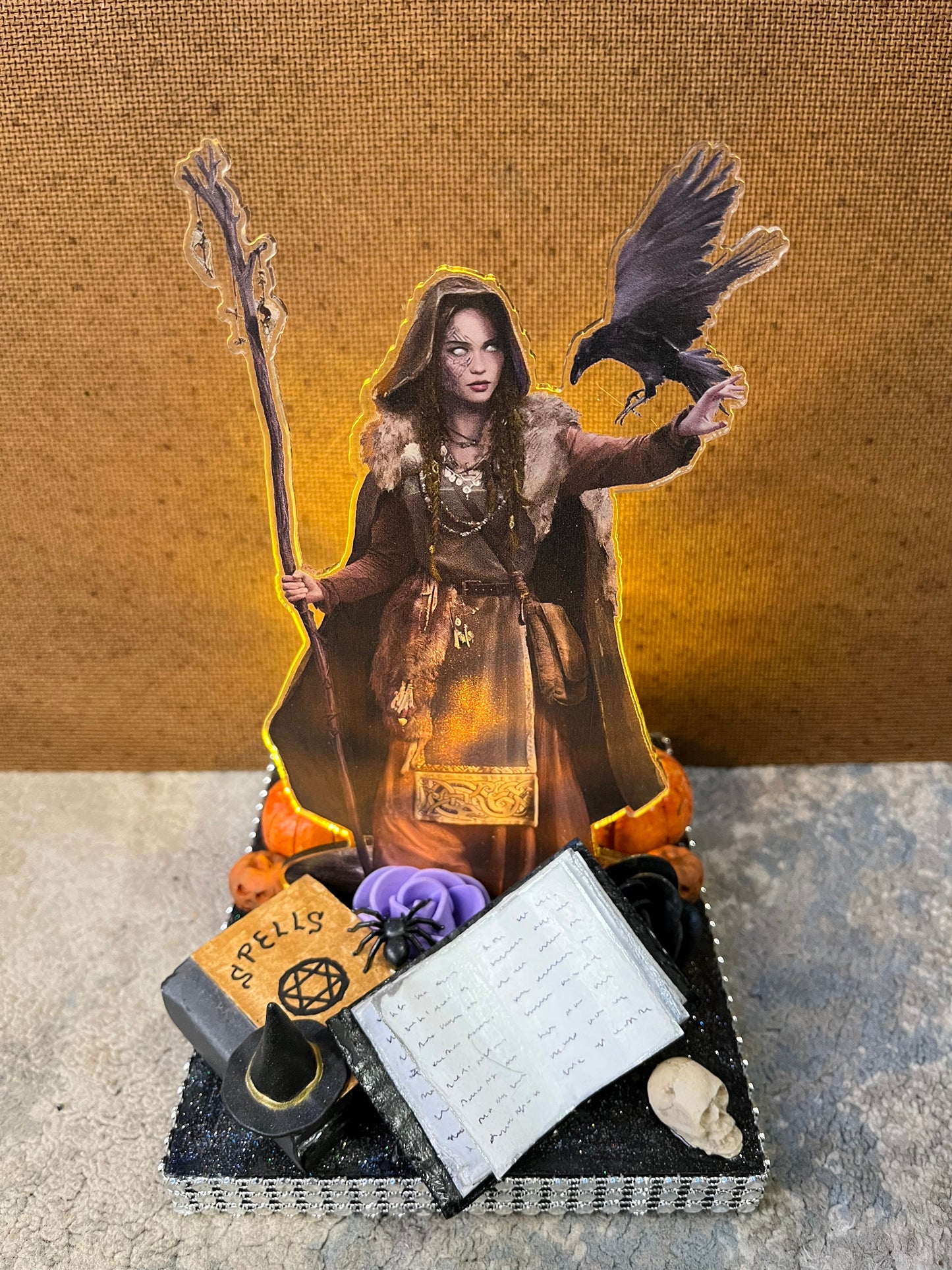 Crone witchy display