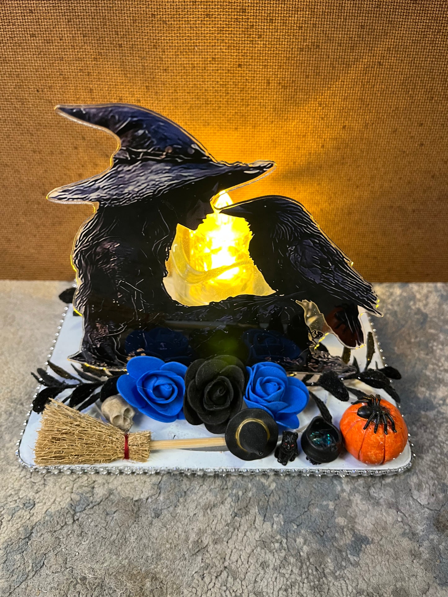 Witch & Crow display