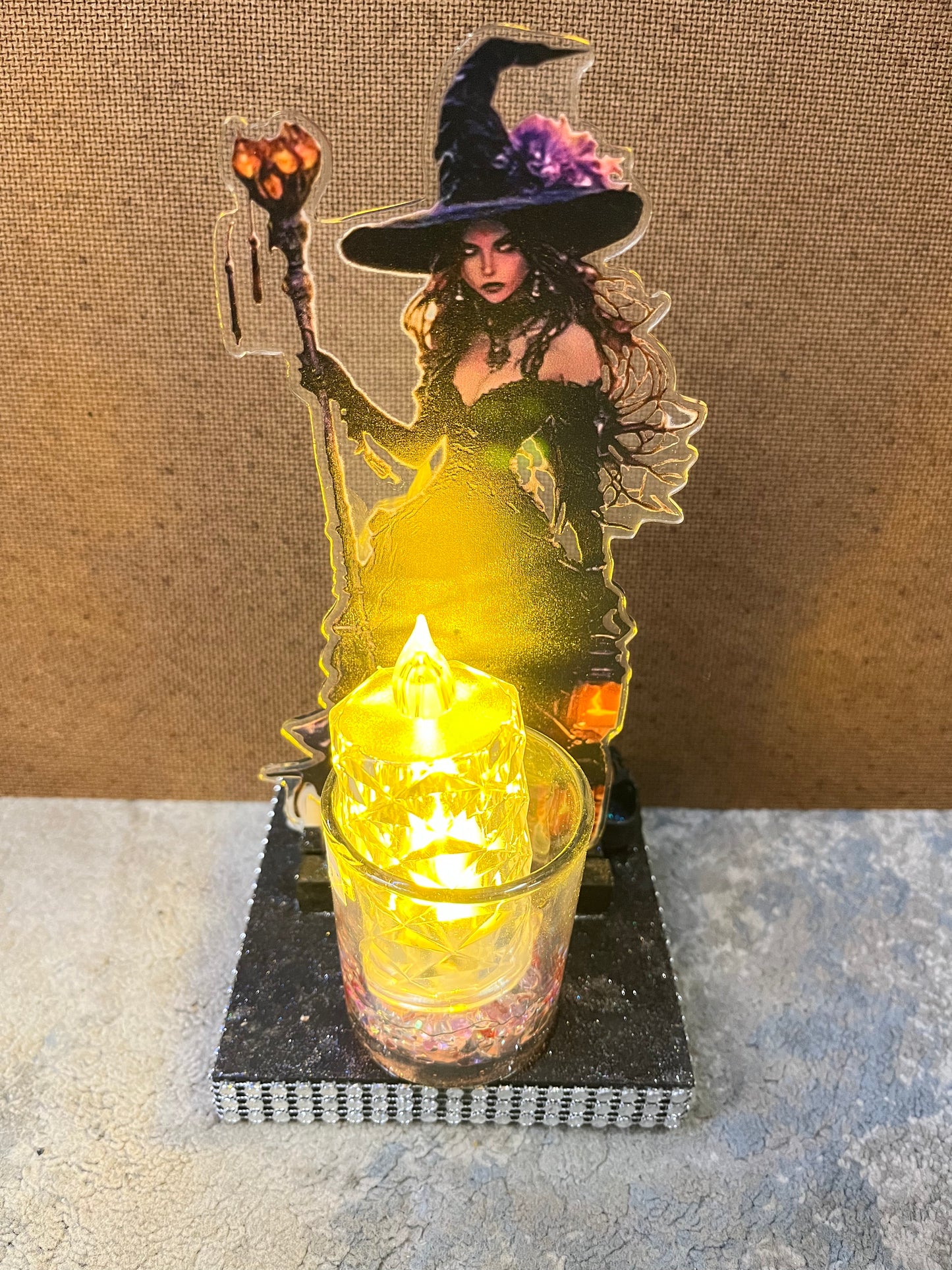 Witch light up display