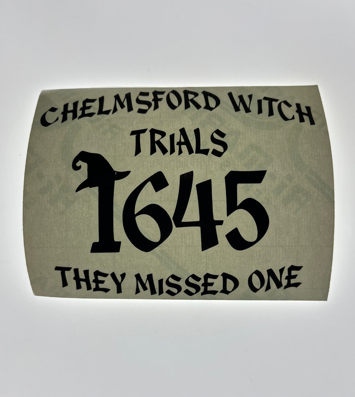 Chelmsford Witch Trials - Vinyl Decal