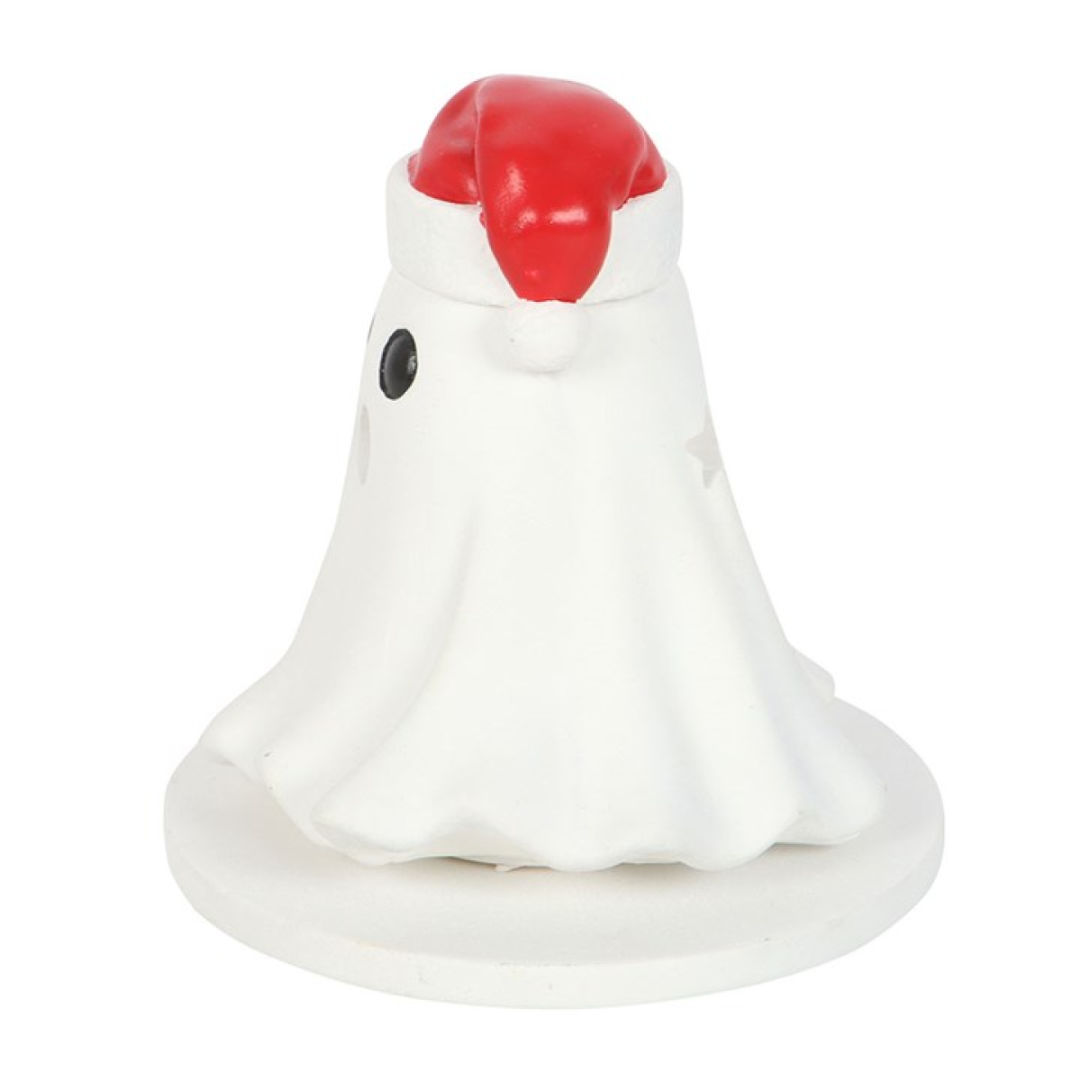 Ghost with Santa Hat Incense Cone Holder