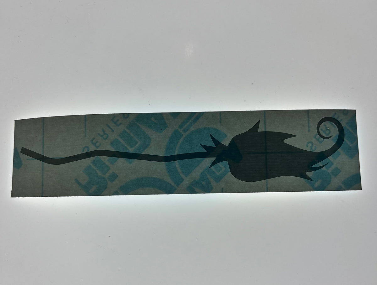 Broomstick Vinyl Decal