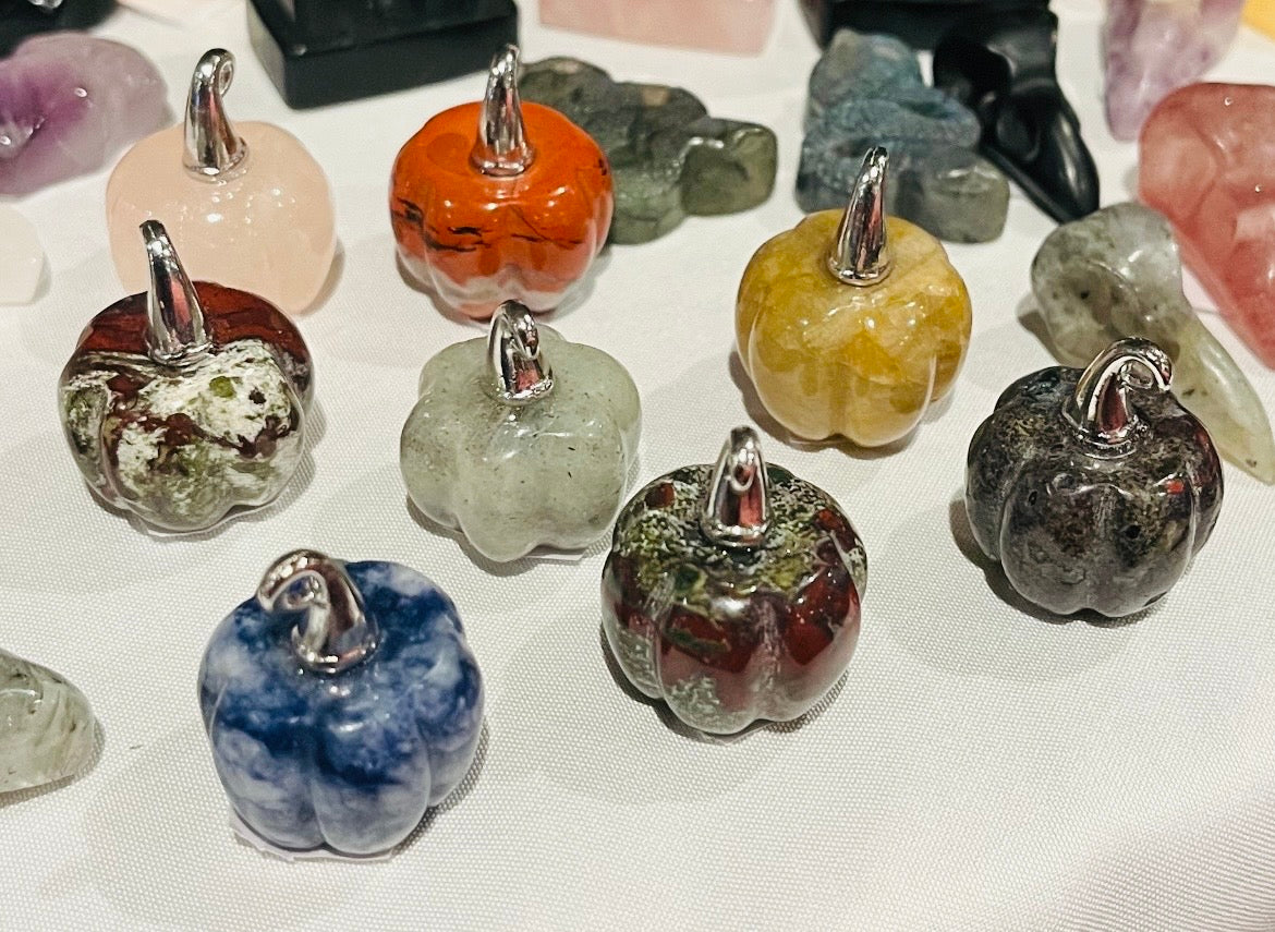 Crystal pumpkins