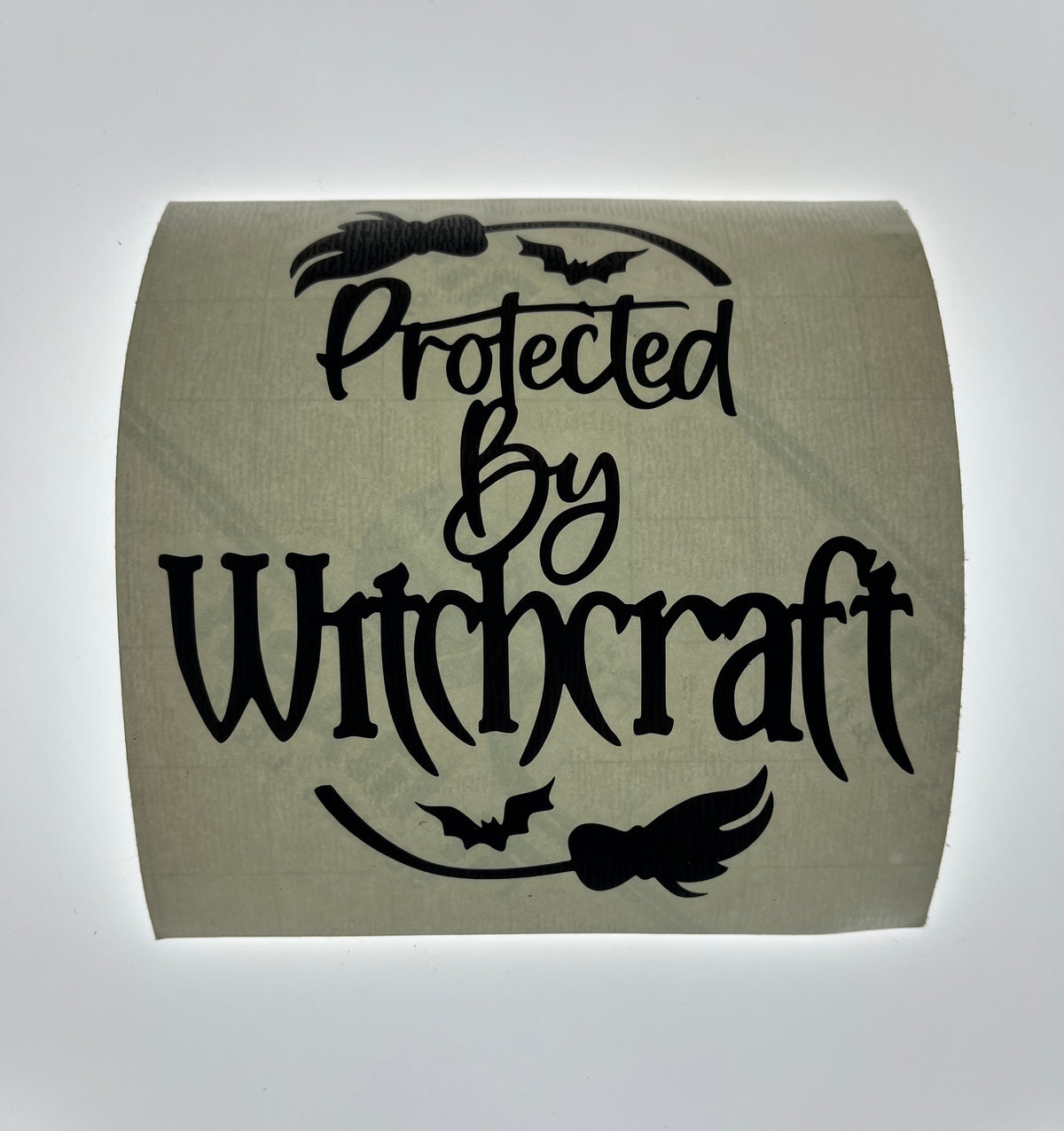 Protected by witchcraft - Vinyl Decal