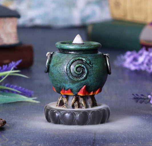 Mini cauldron incense cone burner
