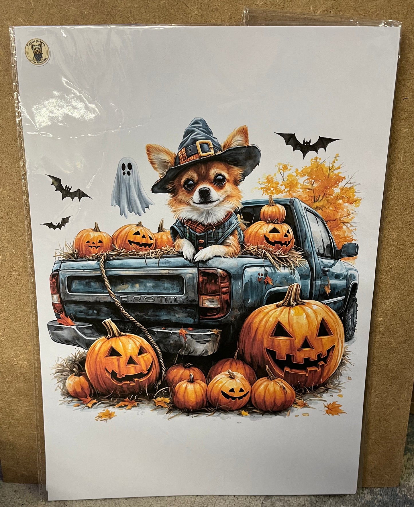 Dog Halloween prints