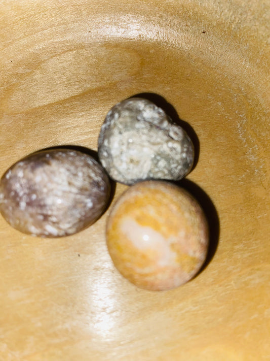 Coral Jasper tumbles