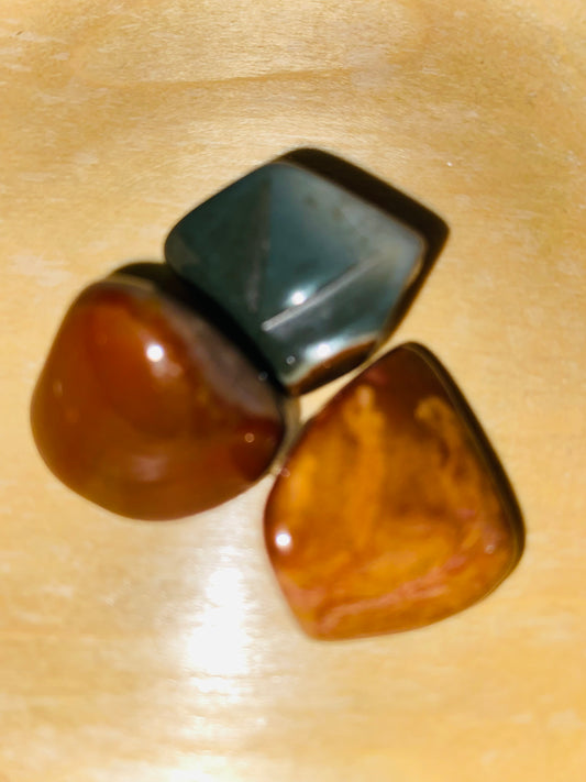 Polychrome Jasper tumbles