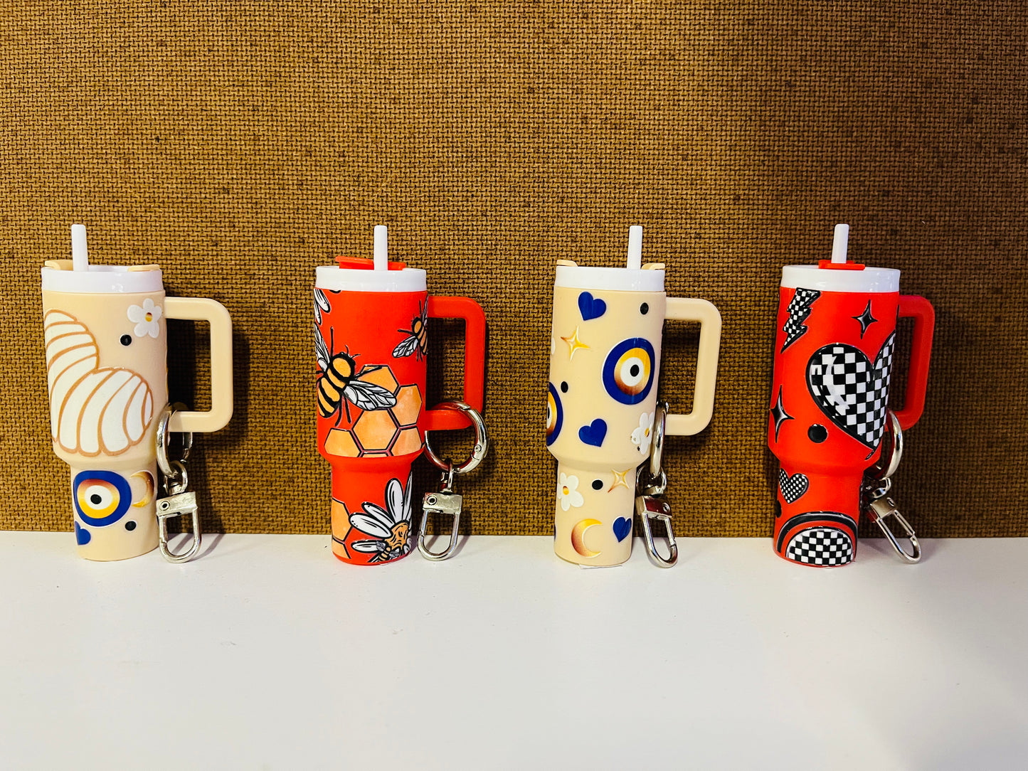 Mini Stanley key rings