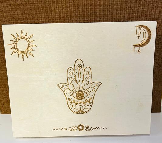 Engraved Wooden boxes