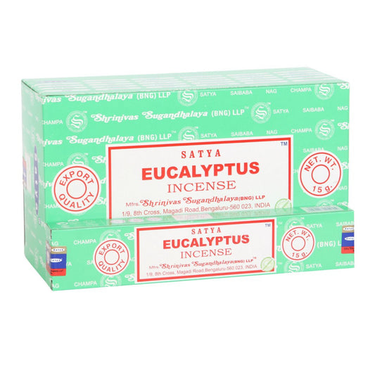 Satya eucalyptus incense