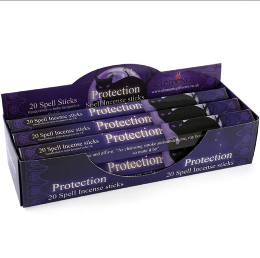 Protection spell incense