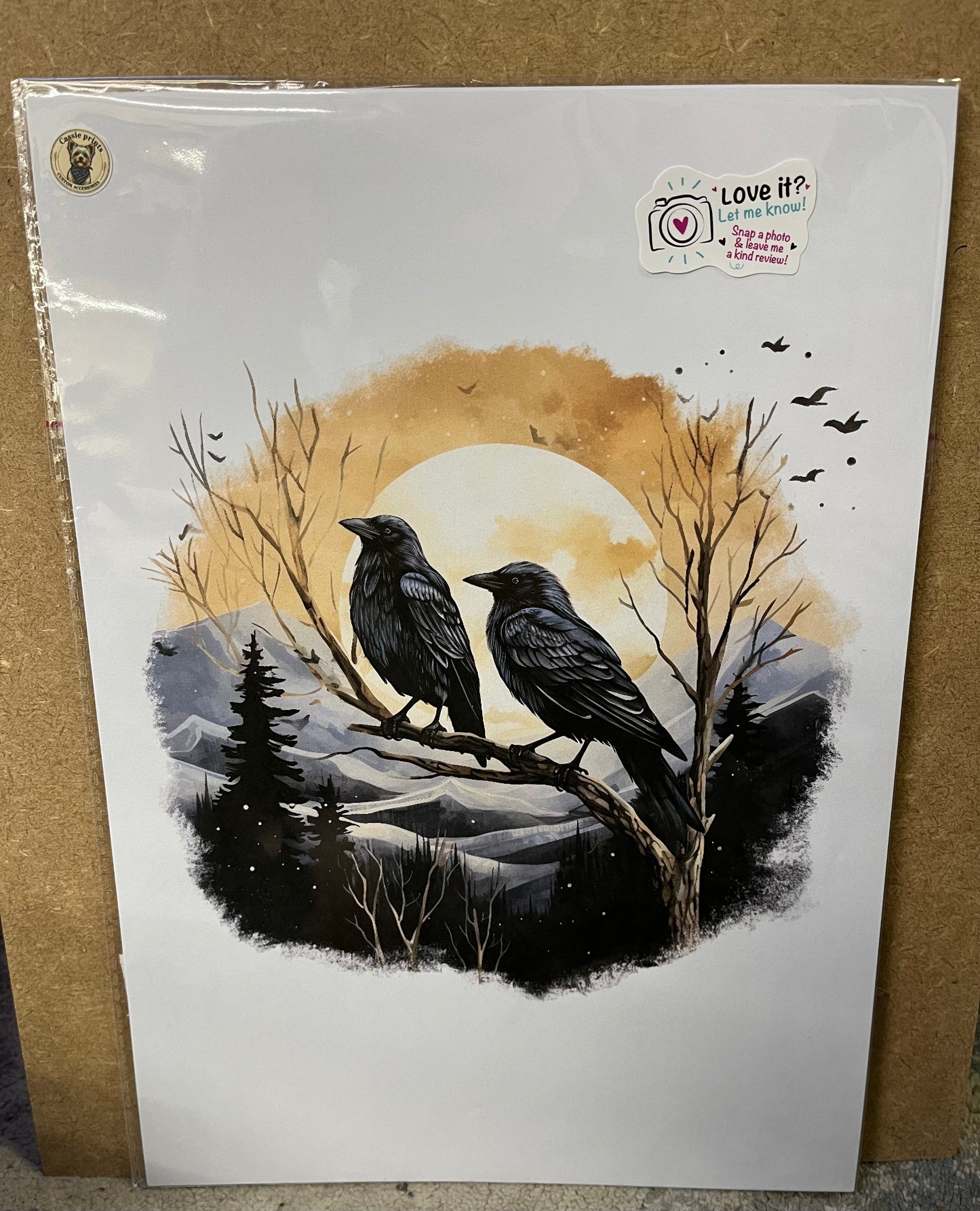 Crow prints