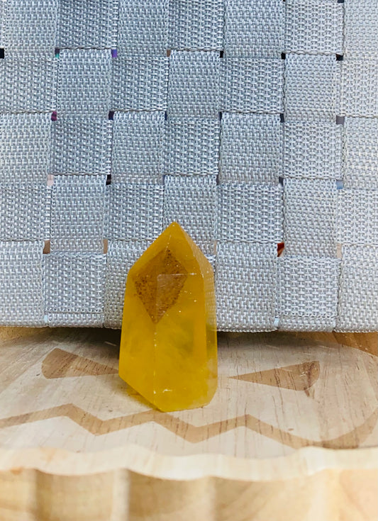 Yellow flourite