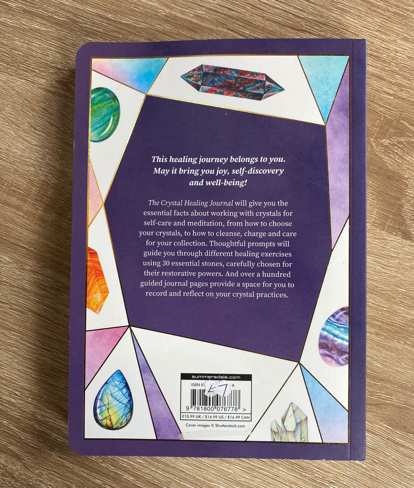 The crystal healing journal