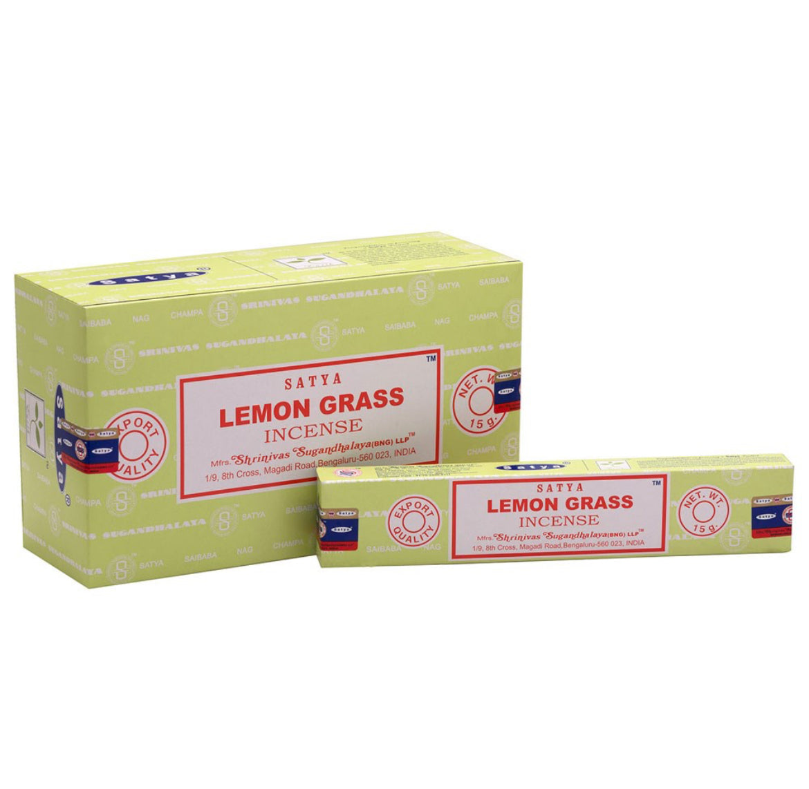 Satya lemongrass incense