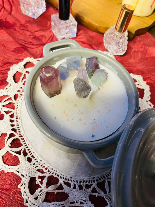 Crystal candle