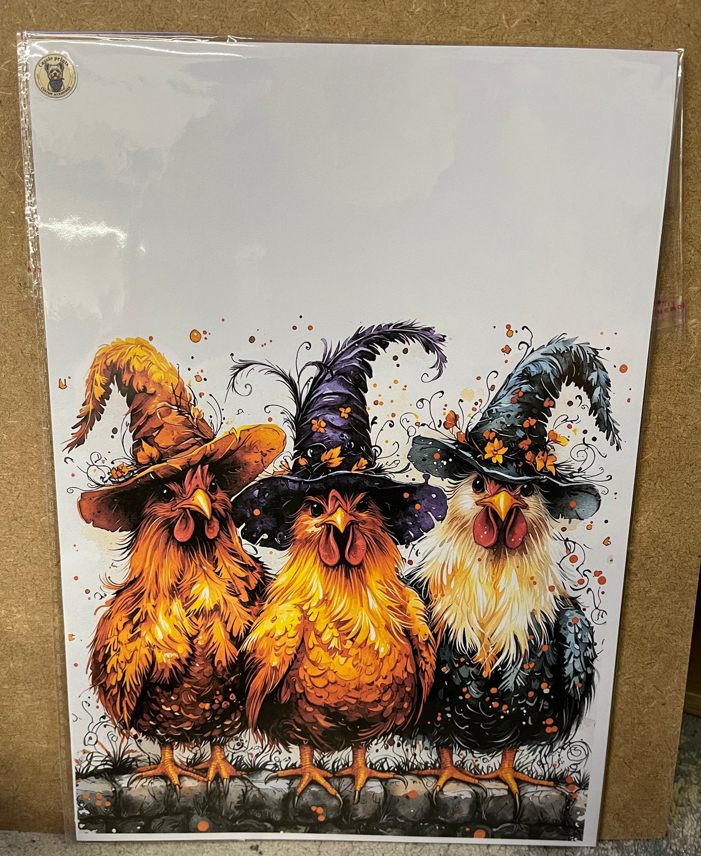 Chicken prints