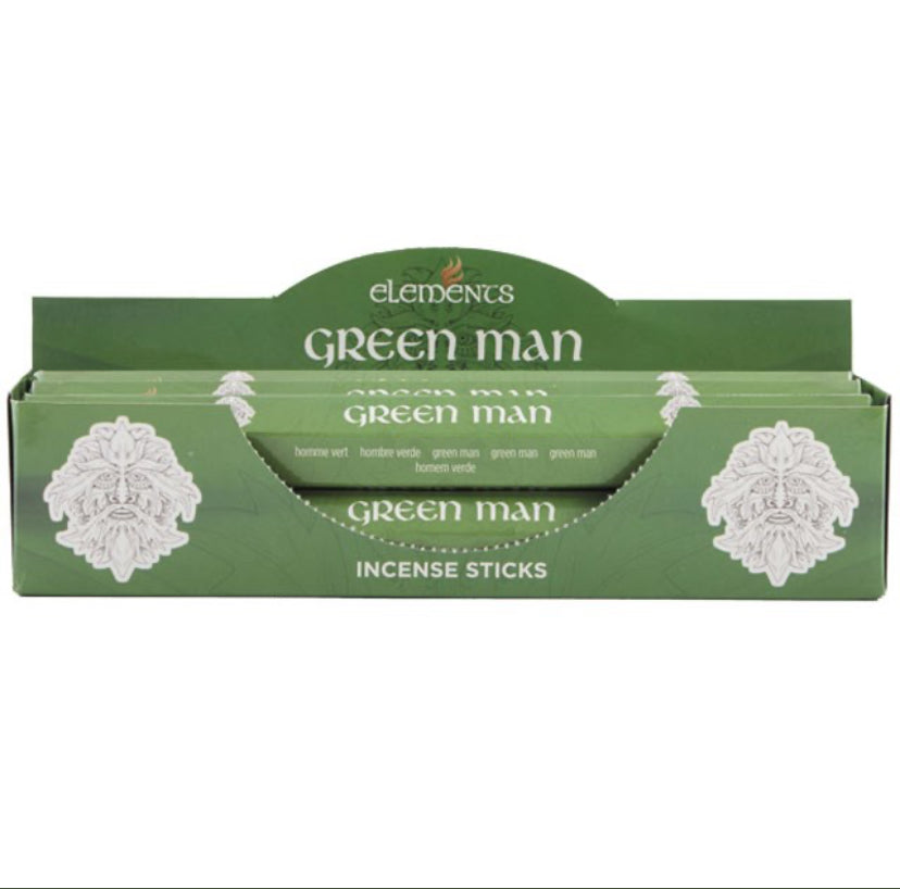 Elements green man incense