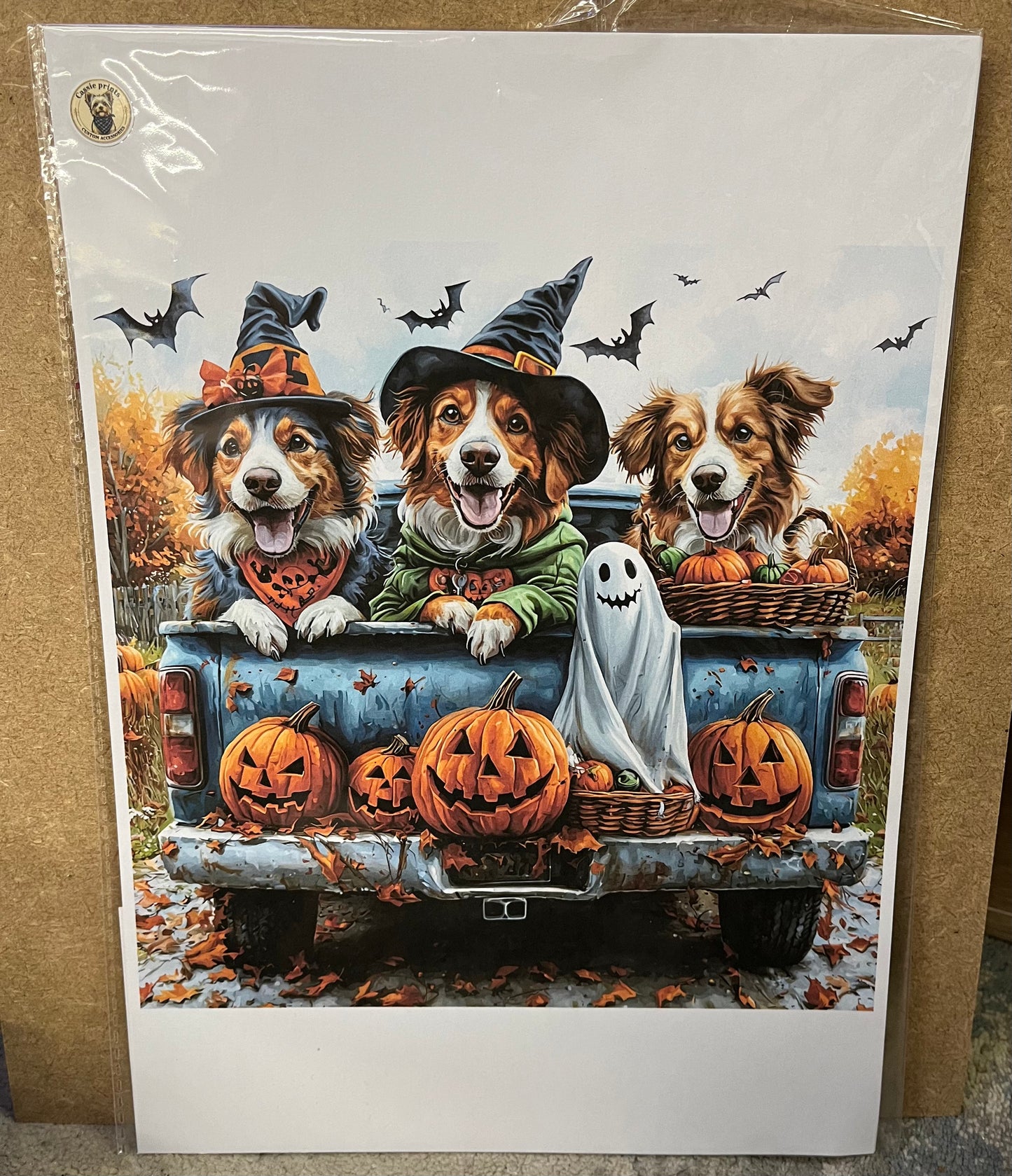 Dog Halloween prints