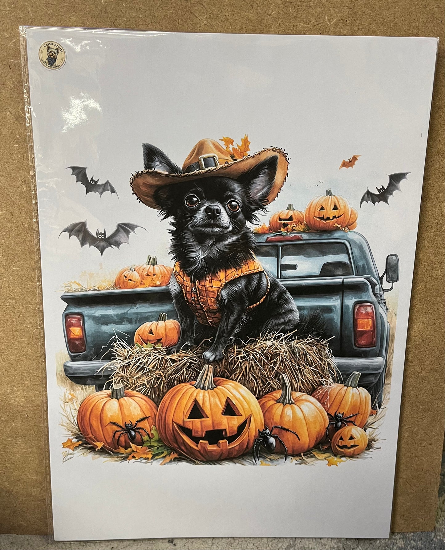 Dog Halloween prints