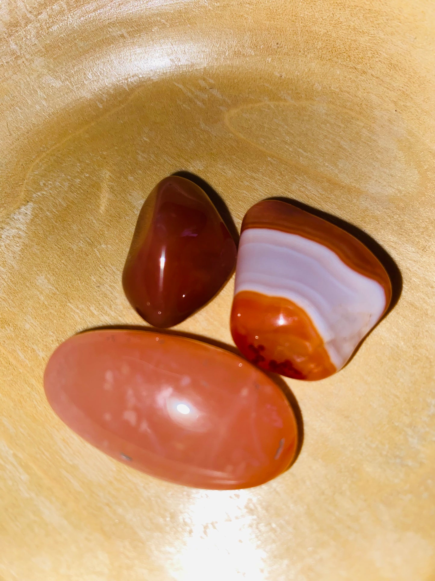 Carnelian tumbles