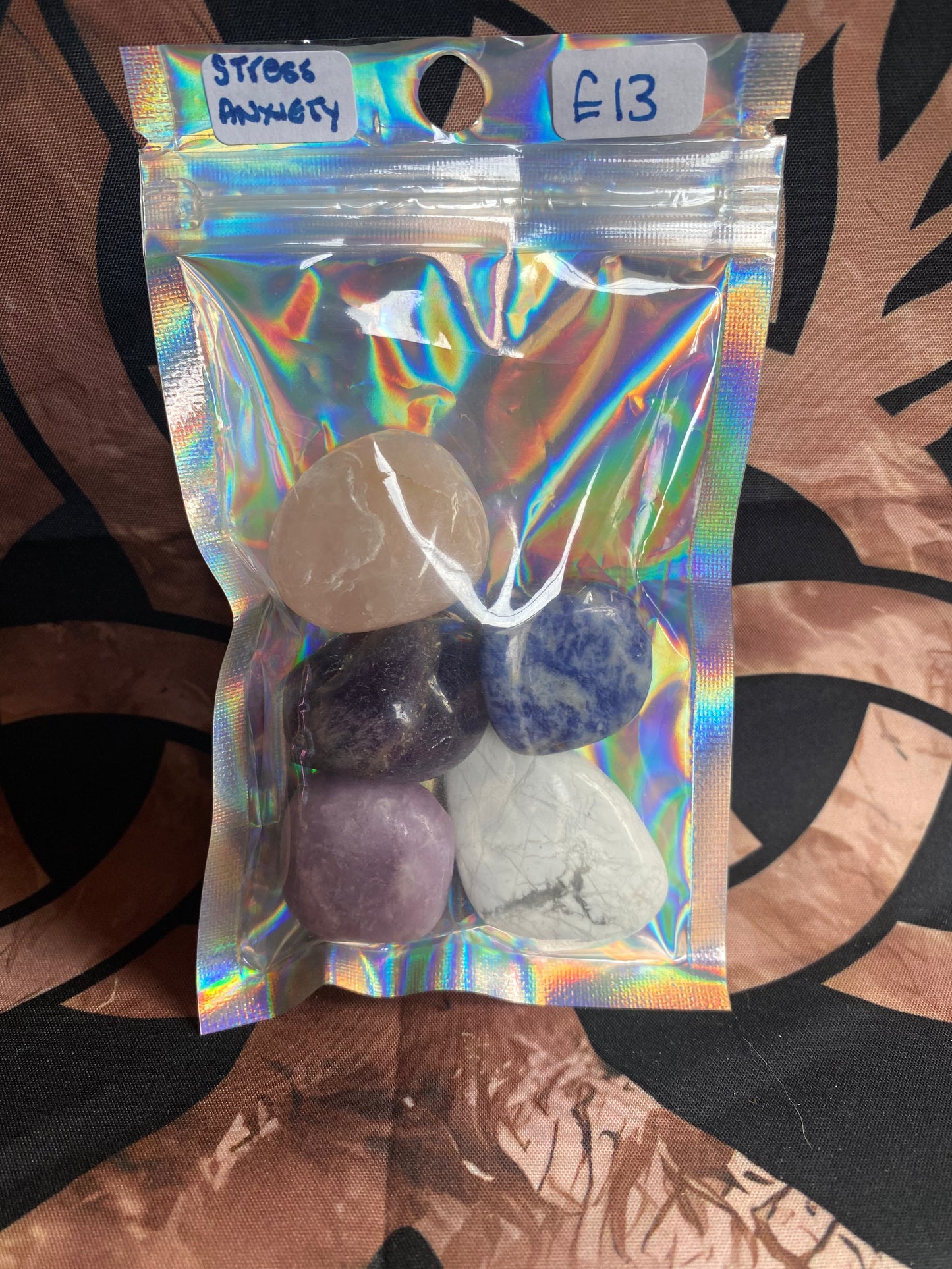 Anxiety/stress relief tumble pouch