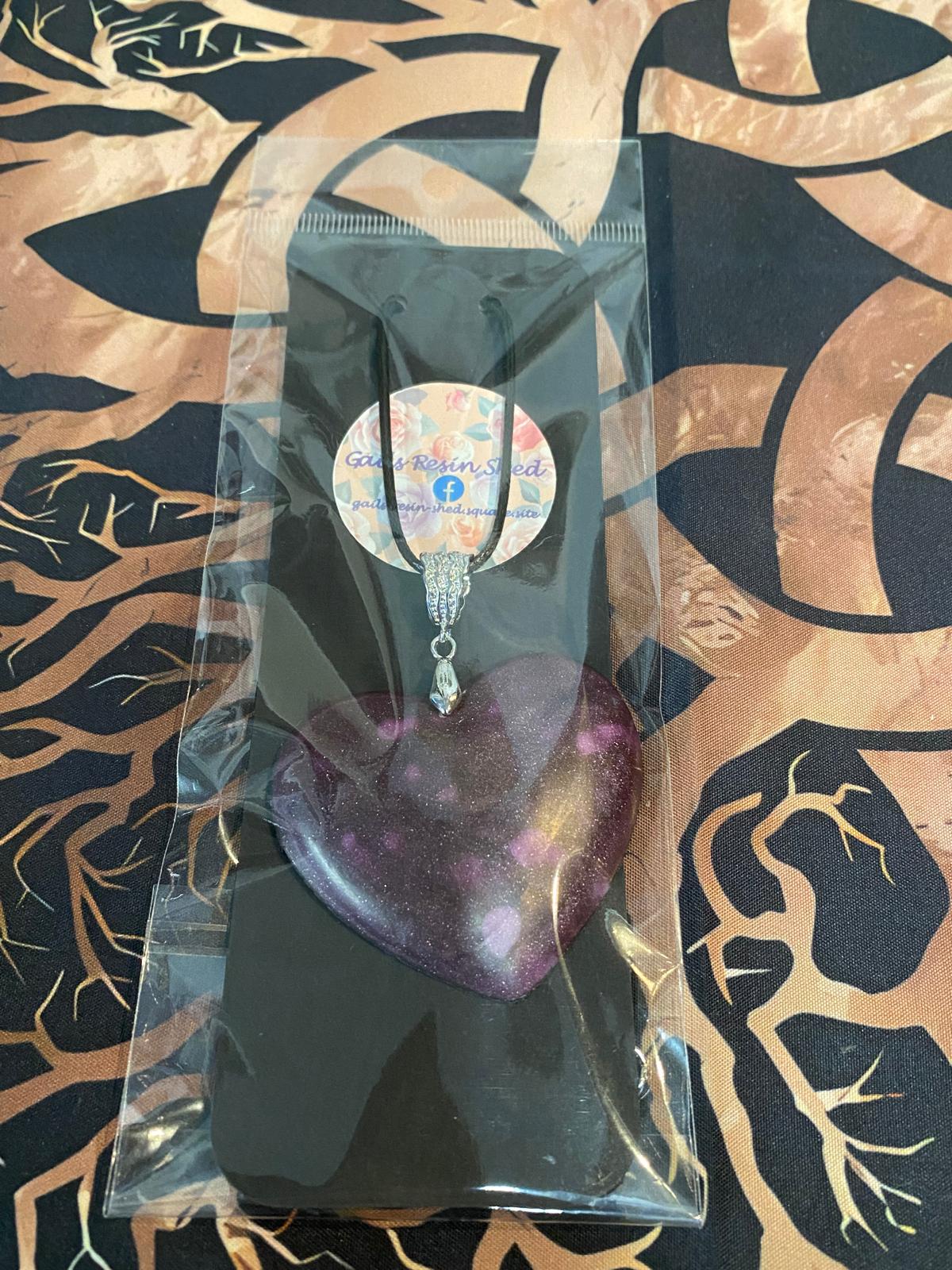 Large heart necklaces