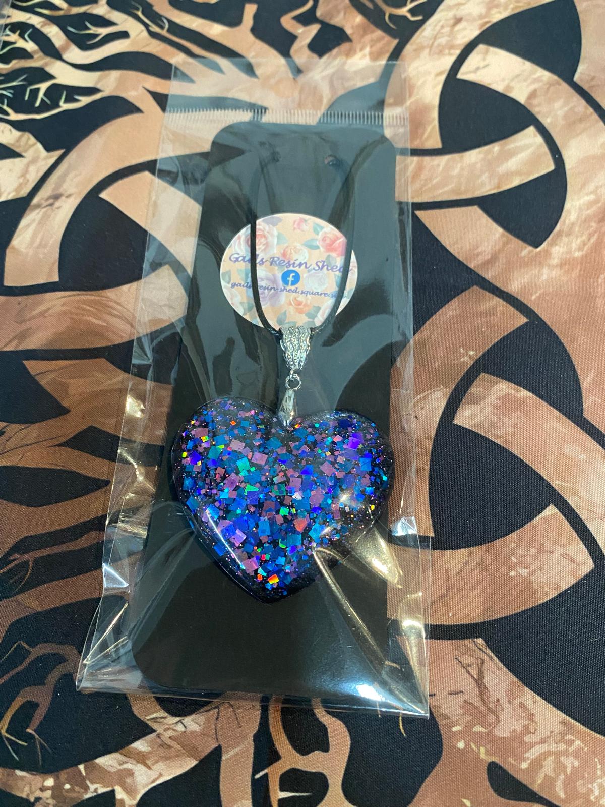 Large heart necklaces
