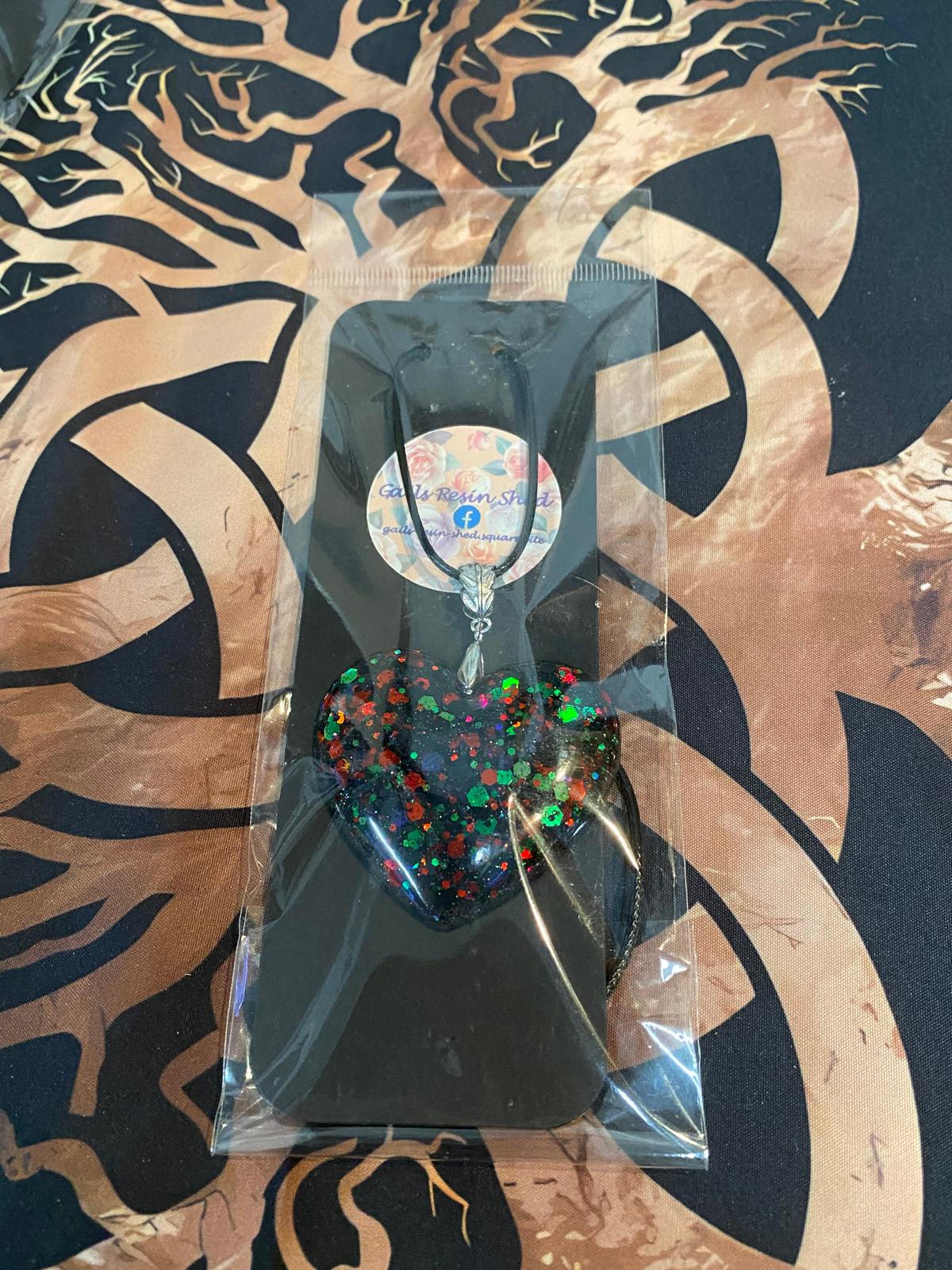 Large heart necklaces