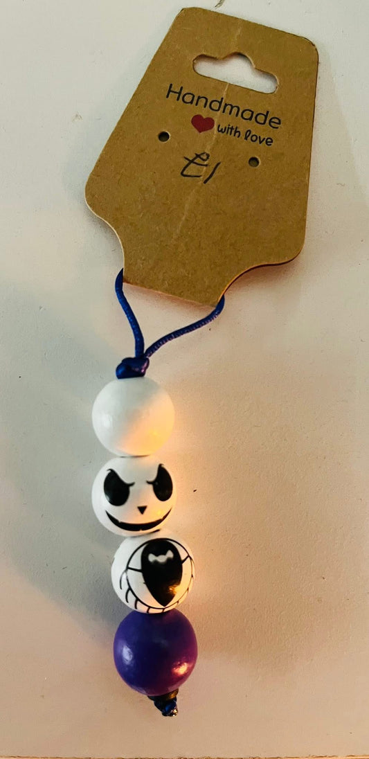Wooden bead hangings