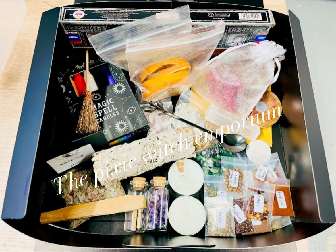 Witchcraft supplies kit