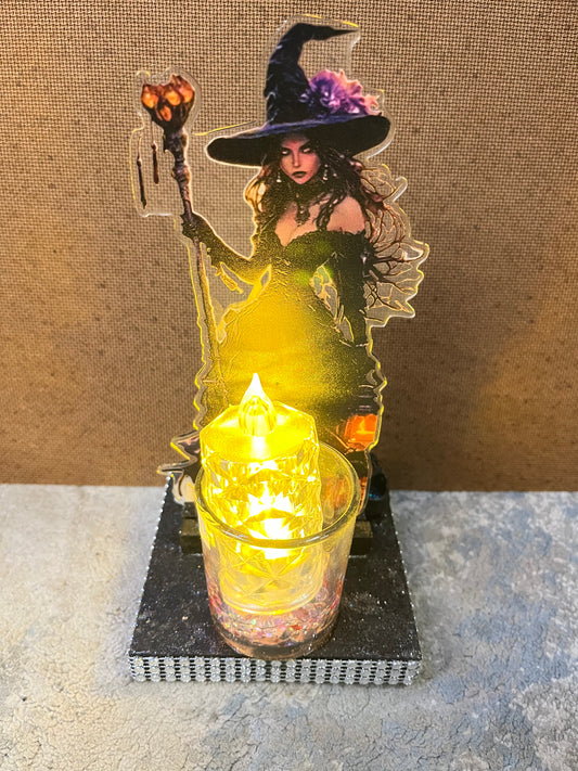Witch light up display