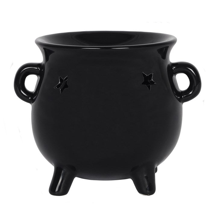 *Shiny Black Ceramic Oil Burner (12/24)