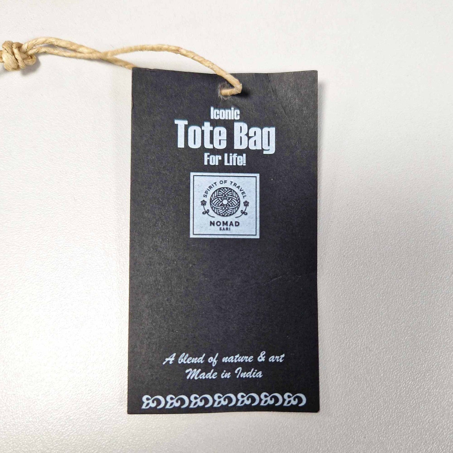 Iconic Basic Tote Bag - Stay Wild, Moon Child - Natural 4oz
