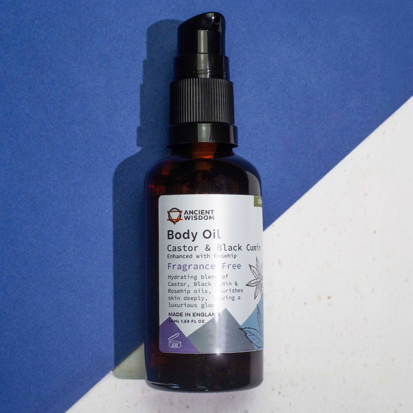 Organic Body Oil 50ml - Rosehip (Unfragranced)