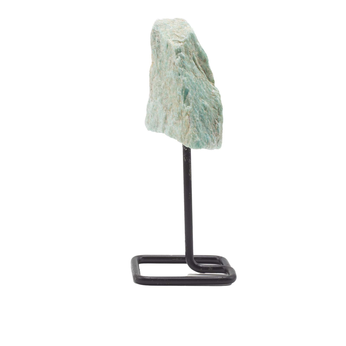 Mineral Specimen on Metal Stand - Amazonite